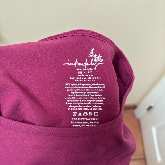 Free People Plum Short Sleeve Top - Picture 6 of 6